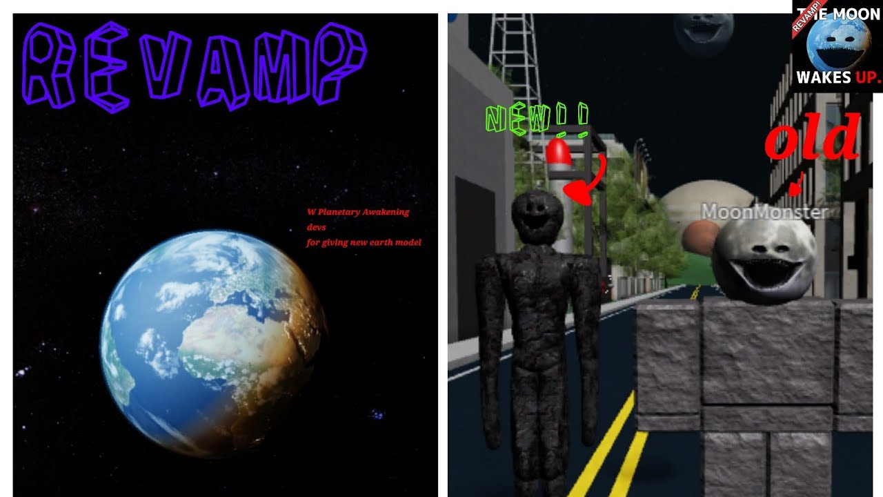 The Moon Wakes Up Roblox (THE REVAMP UPDATE PART 1)