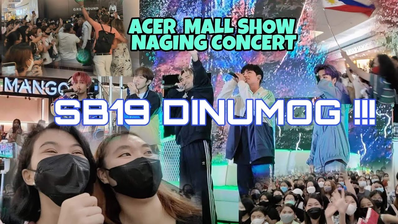 SB19 at MOA Acer Event vlog ( NAKAKAKILABOT !!! di ko inaasahan to )