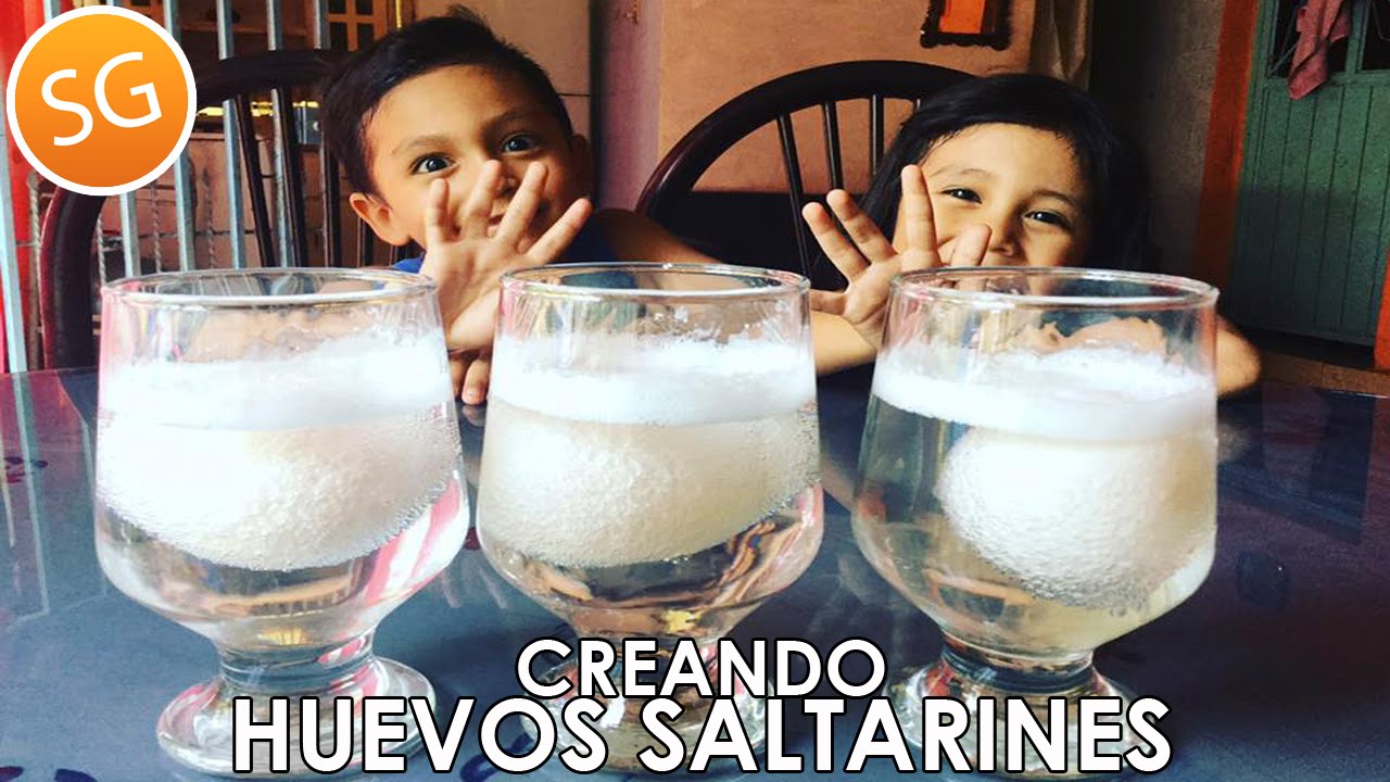 EXPERIMENTO PARA NI&Ntilde;OS | Huevos Saltarines