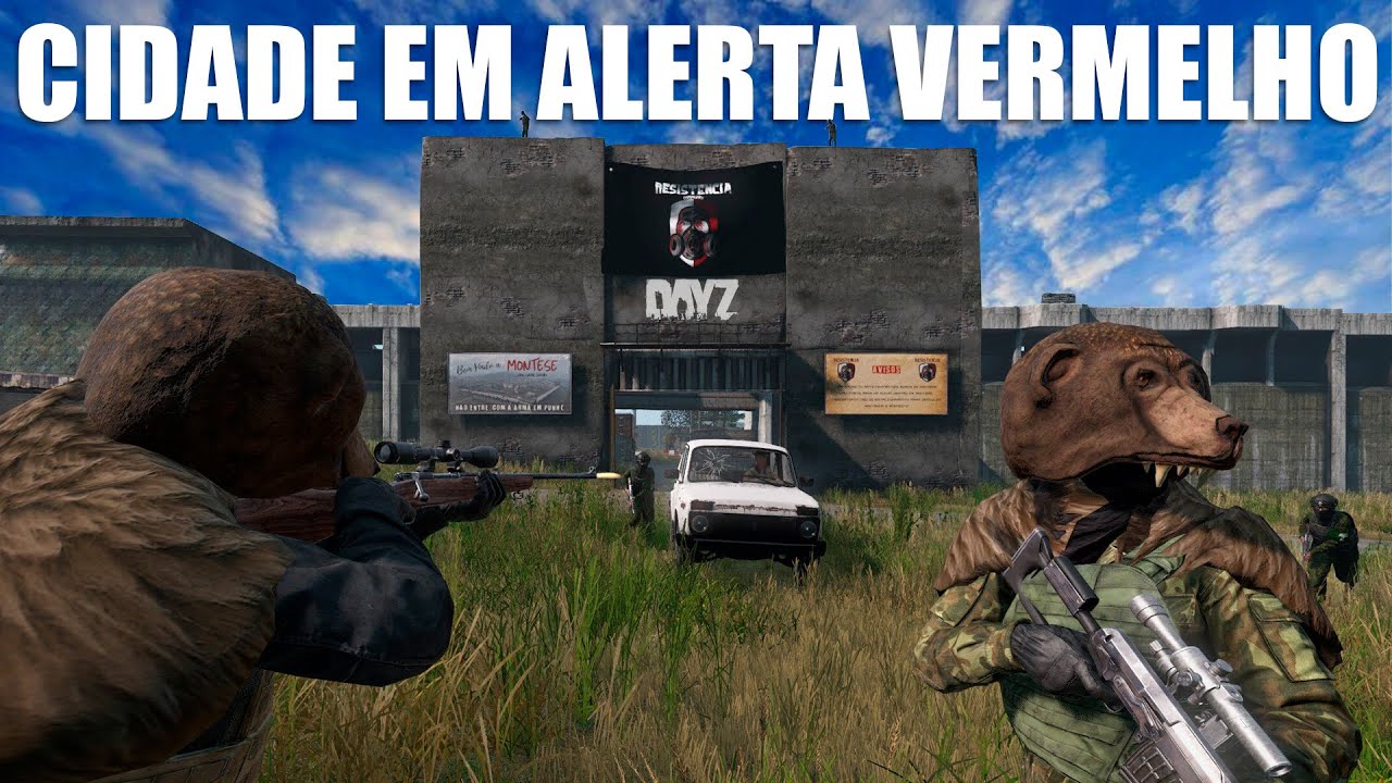 SAQUEADORES NA CIDADE MURADA DEIXAM O EXERCITO EM ESTADO DE ALERTA - DayZ S&eacute;rie