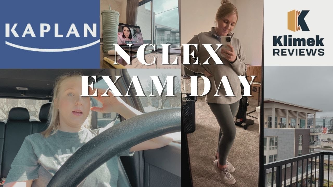 NCLEX EXAM DAY VLOG | Mark Klimek review, day before, resources I'm using, test anxiety, studying