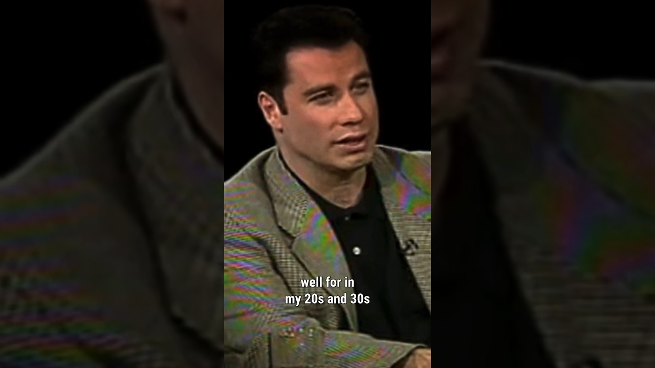 Acting Wisdom From John Travolta 