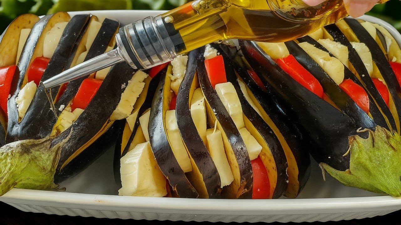 Kochen Sie erst Auberginen wenn Sie dieses Rezept gesehen haben! Das Beste Auberginenrezept!