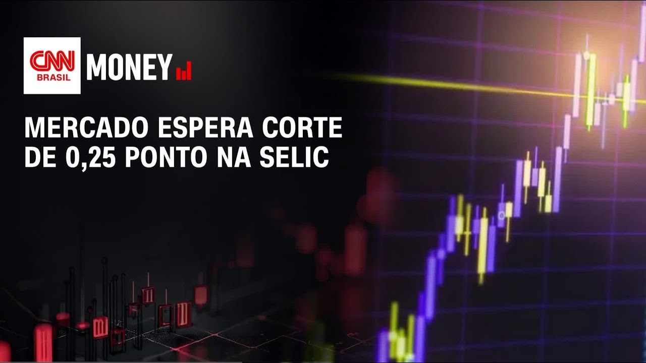 Mercado espera corte de 0,25 ponto na Selic | ABERTURA DE MERCADO