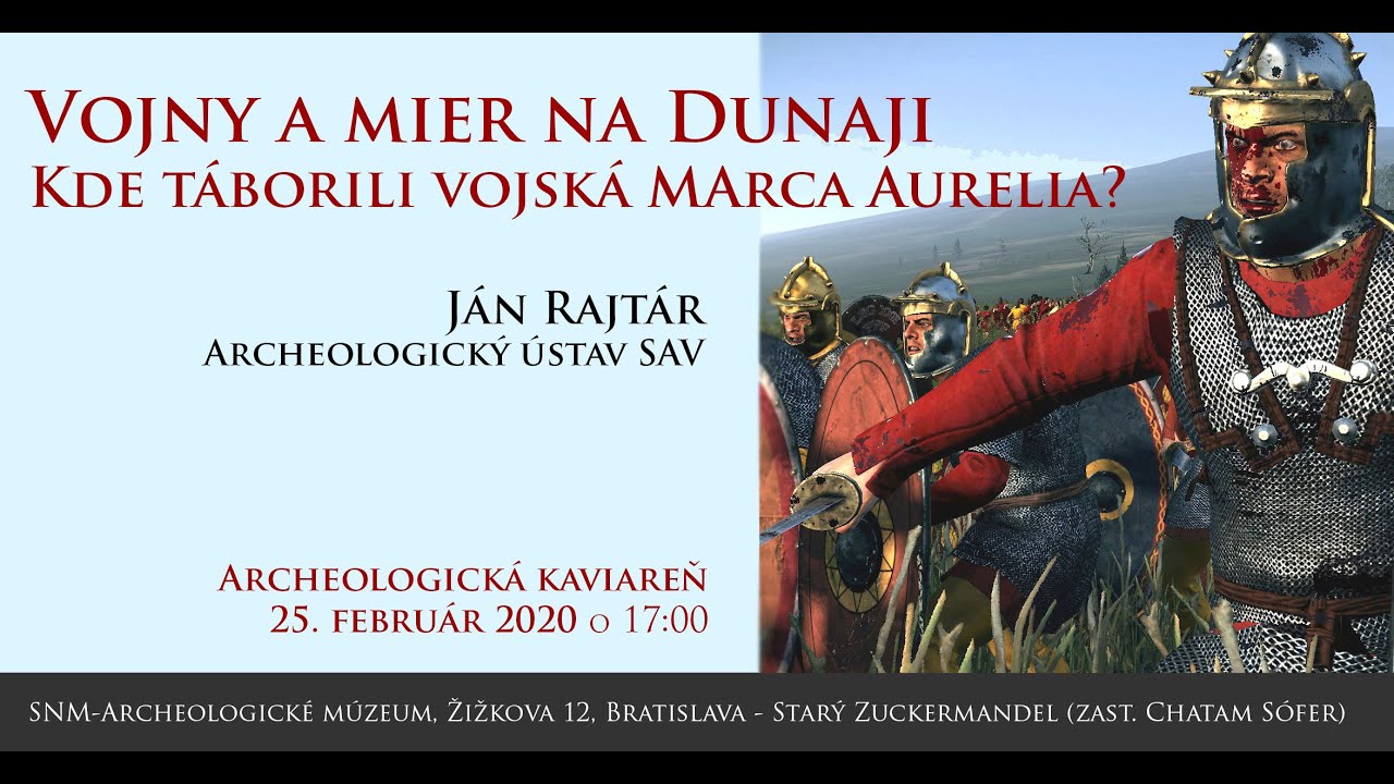Vojny a mier na Dunaji: kde táborili vojská Marca Aurelia?