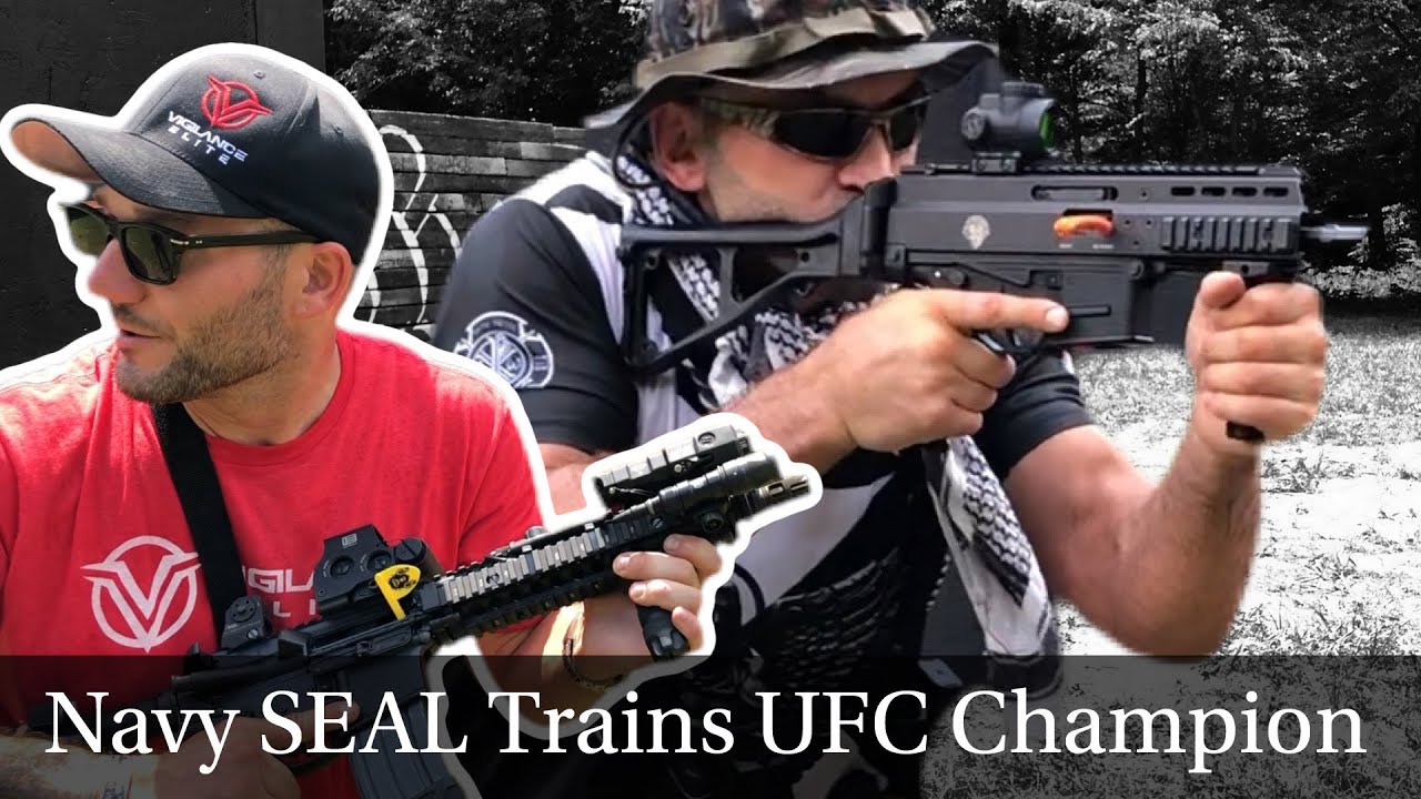 «Морские котики» тренируют чемпиона UFC в тяжёлом весе (полный урок)