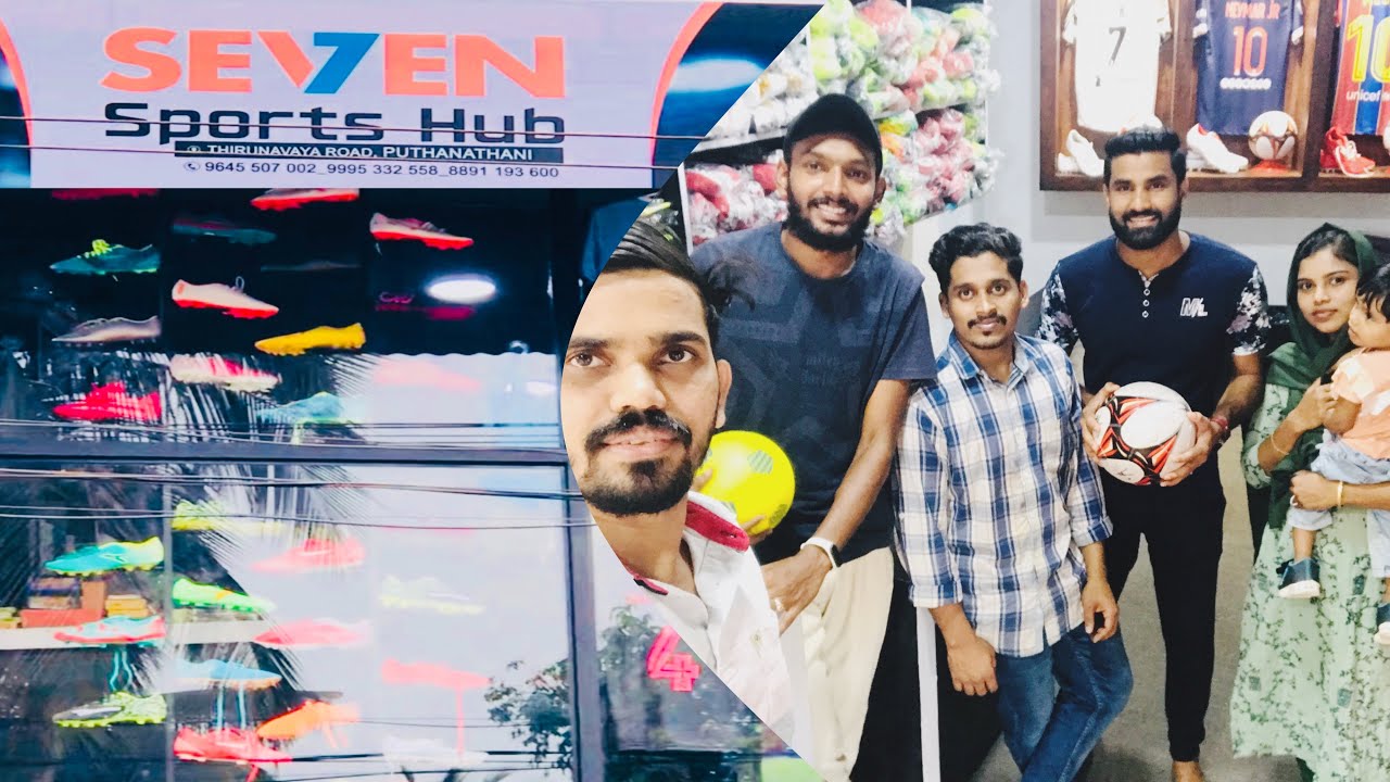 New sports shop opened at puthanathani..🏏⚽️|seven sports hub|
