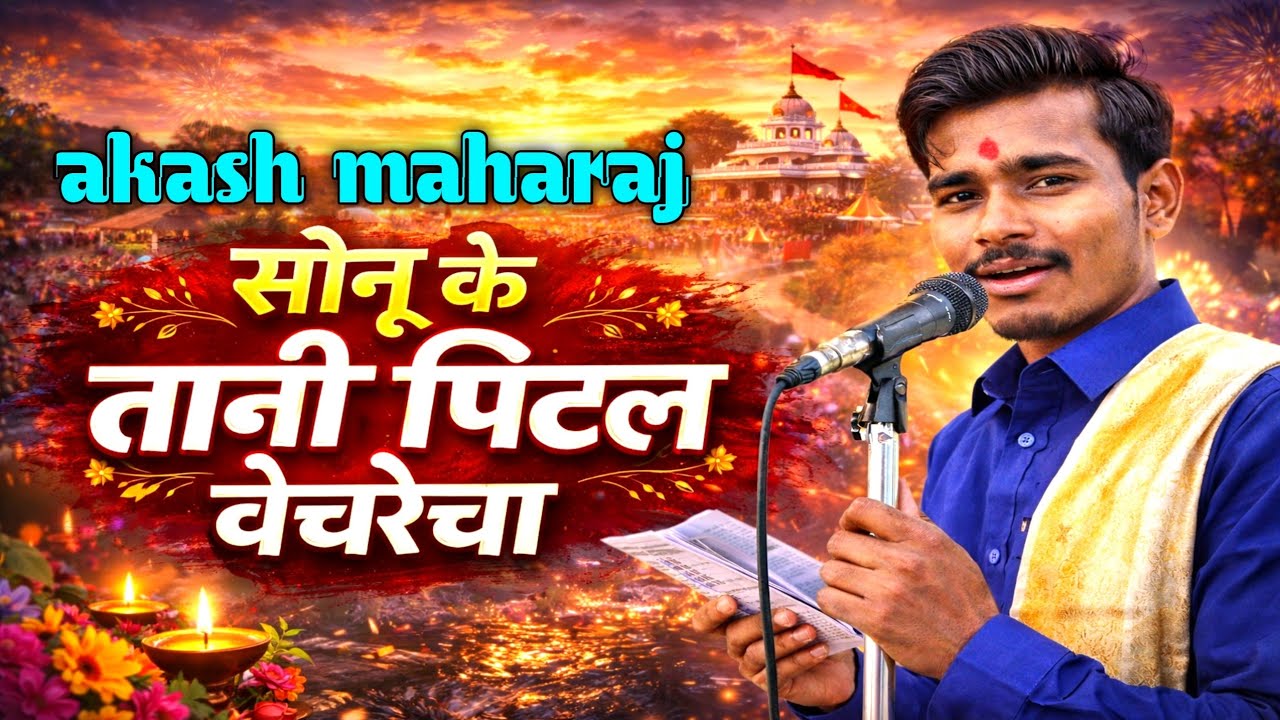 कली माई कलोळ मचमाच्रोच आकाश महाराज न्यू भजन | aakash maharaj banjara bhajan new dhanora