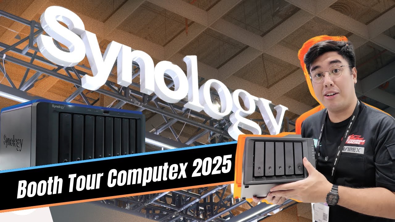 Synology Booth Tour Computex 2025