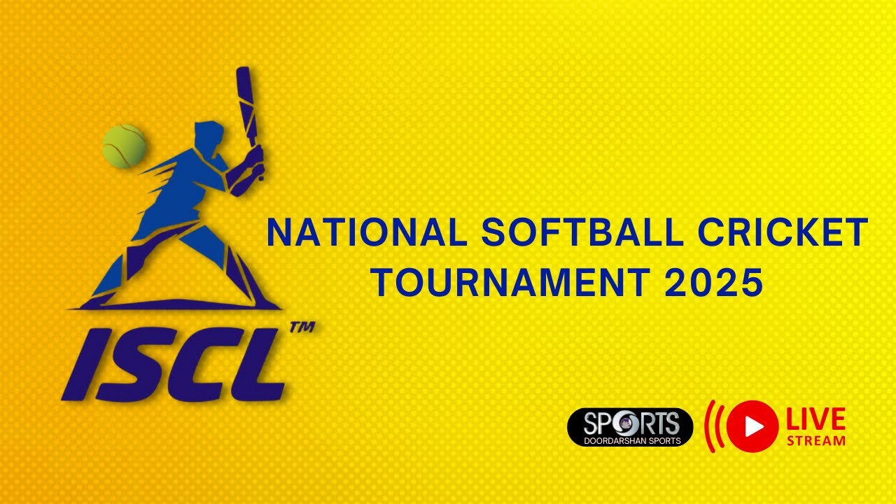 LIVE - National Softball Cricket Tournament 2025 | DEC 7 | Doordarshan Sports