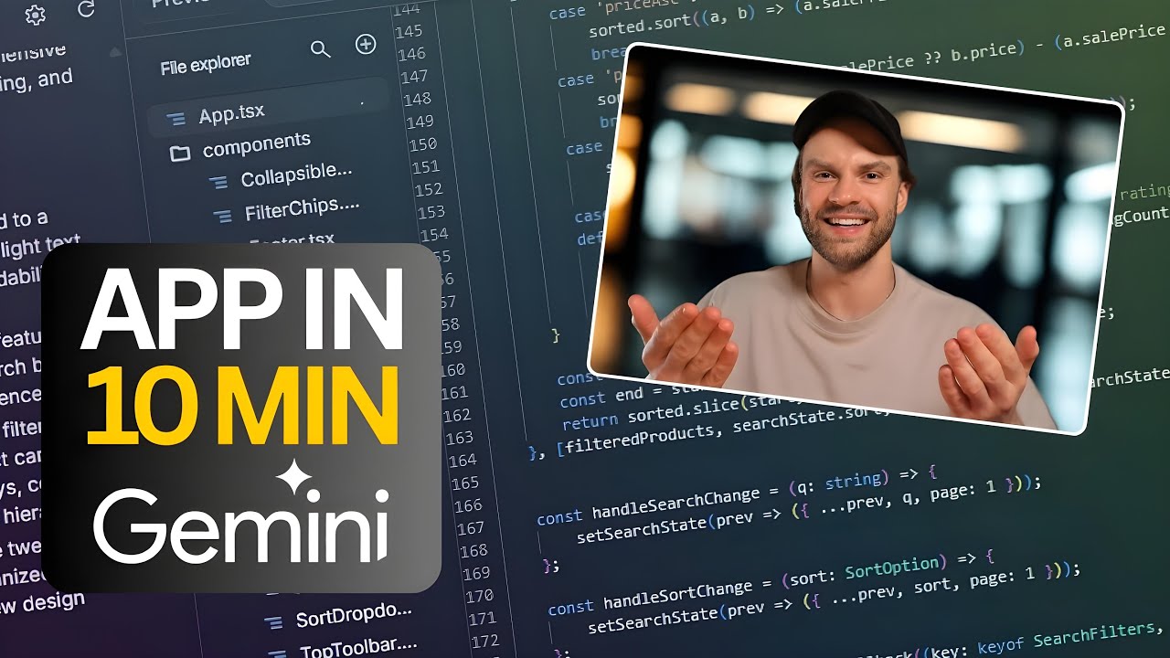 Vibe Coding an AI App with Google AI Studio & Gemini in 10 minutes (Step by Step Tutorial)