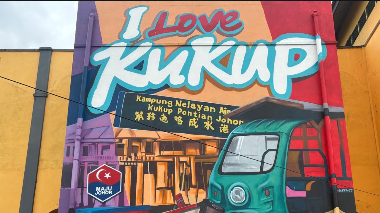 Kukup, Johor - Pemandangan & Pemandangan 🇲🇾🚶Kukup, Johor - Sights & Scenes