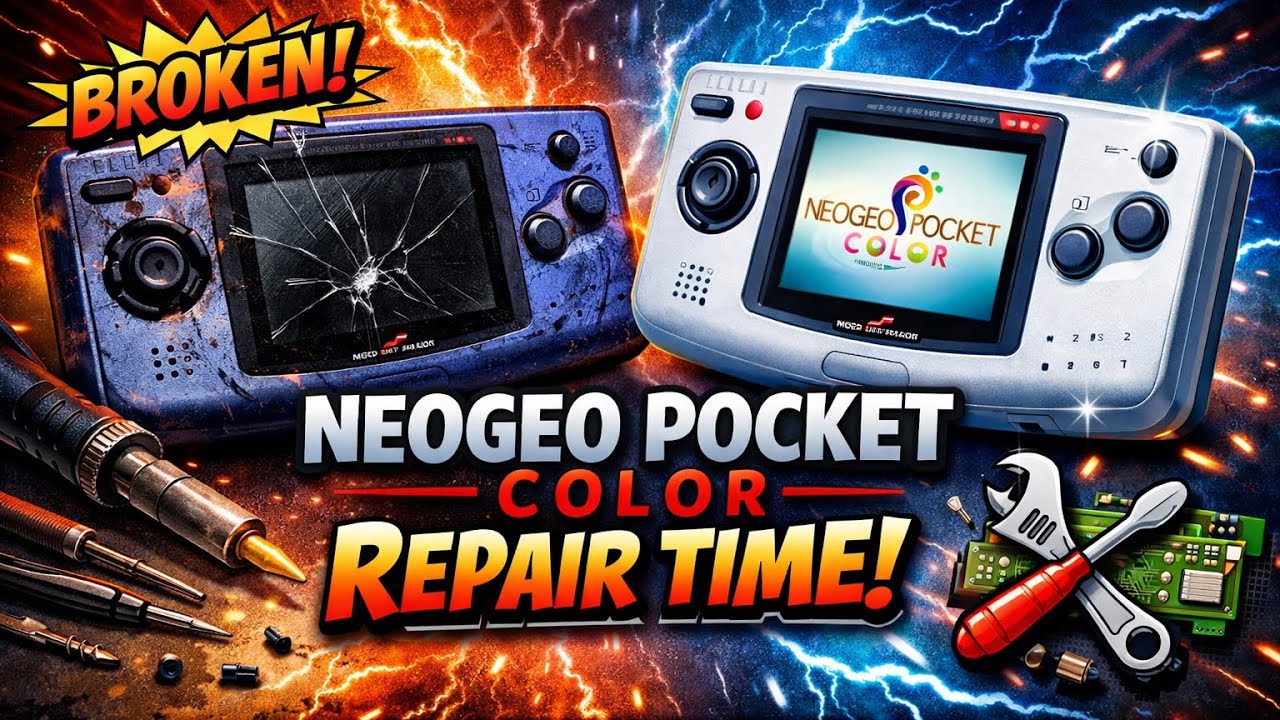 Neo Geo Pocket Color Repair – 1999 Called, It Wants Its Handheld Back