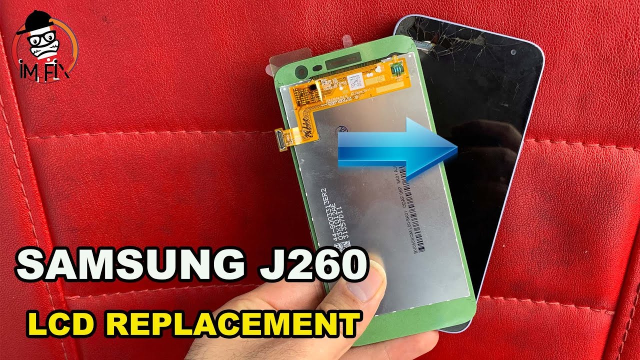 Samsung J260 J2 ядро Замена экрана. Замена ЖК-дисплея.