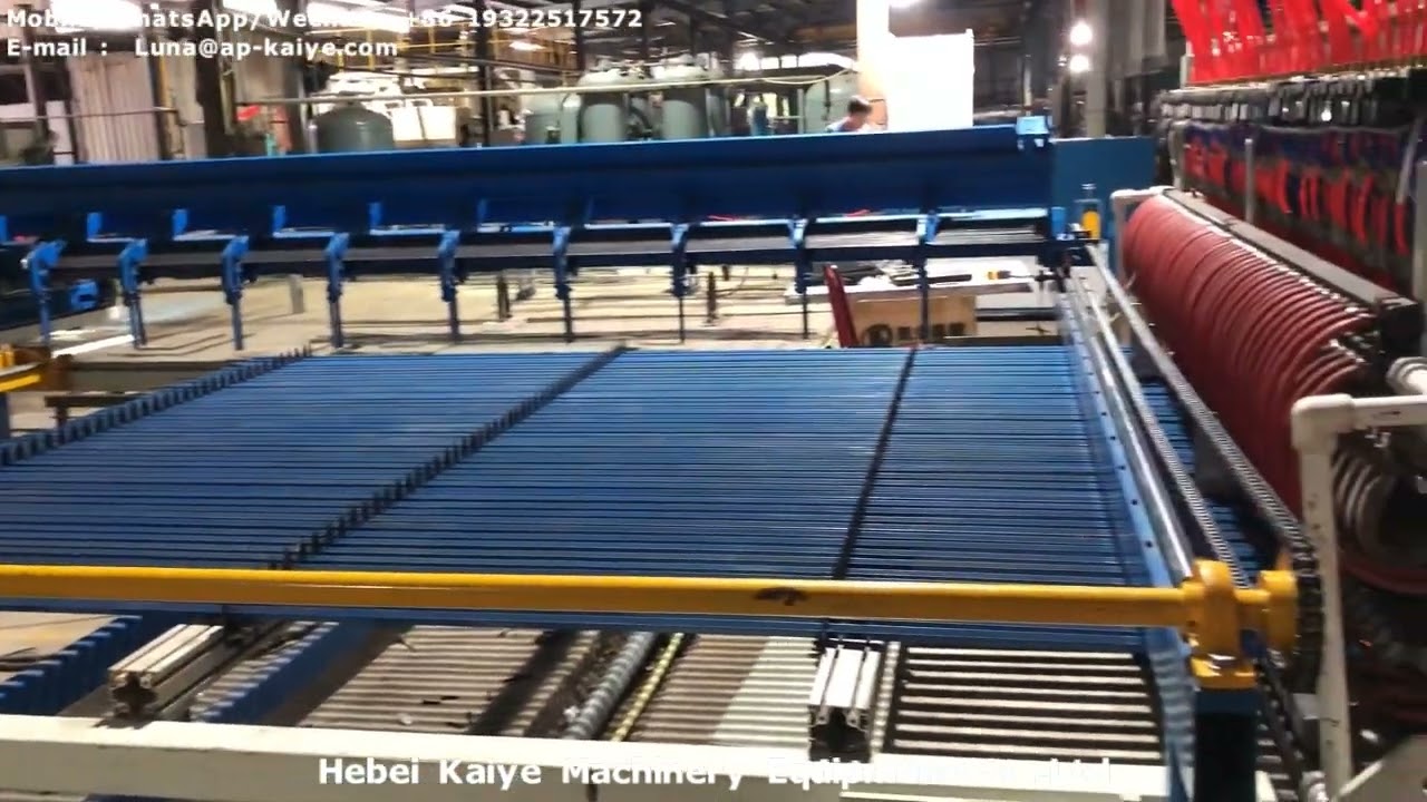 3-6mm wire mesh welding machine production line