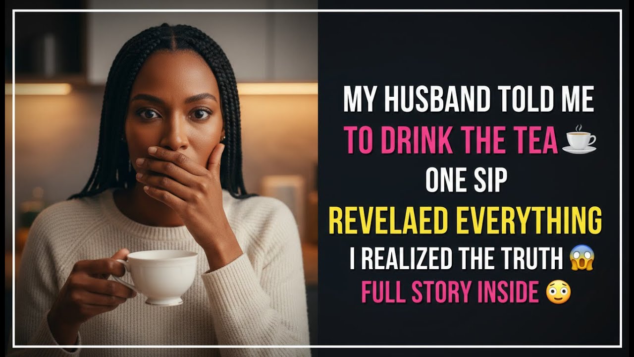 My Husband Told Me to Drink the Tea—One Sip Made Me Realize the Truth