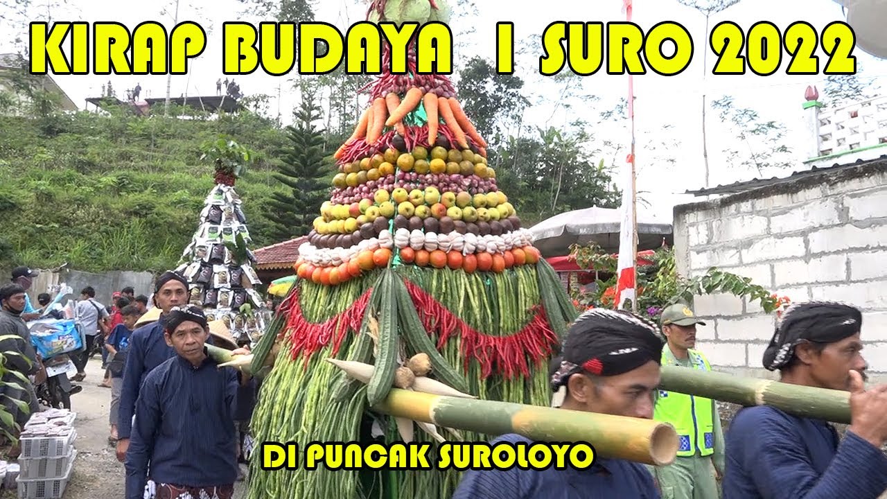 TRADISI KIRAB  1 SURO DI PUNCAK SUROLOYO SAPTU PAHING,29 JULI 2022