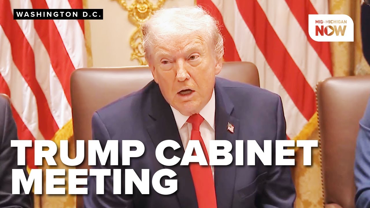 FULL PRESSER: Trump hosts cabinet meeting and addresses Minnesota crackdown, inflation, home prices