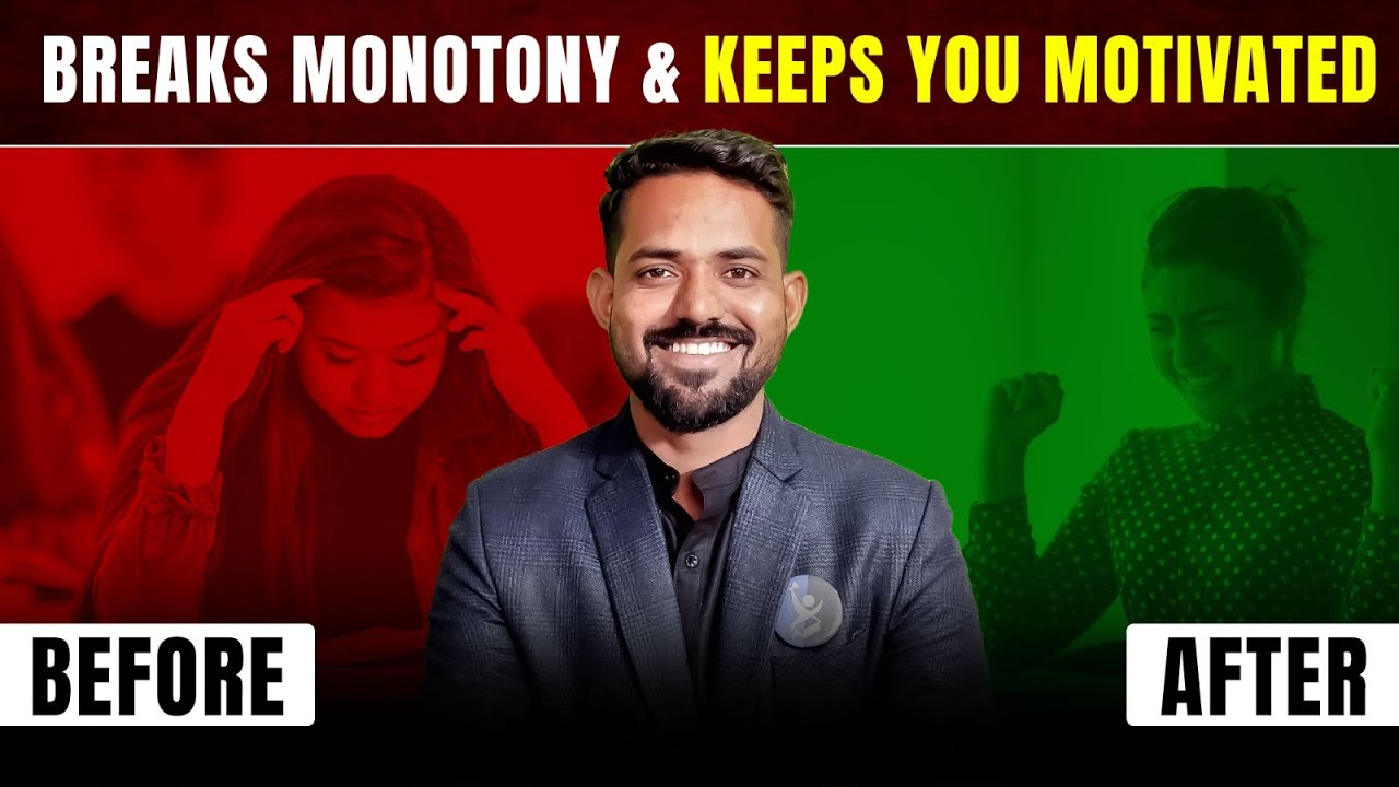 Breaks  Monotony And Keep Motivated..!!