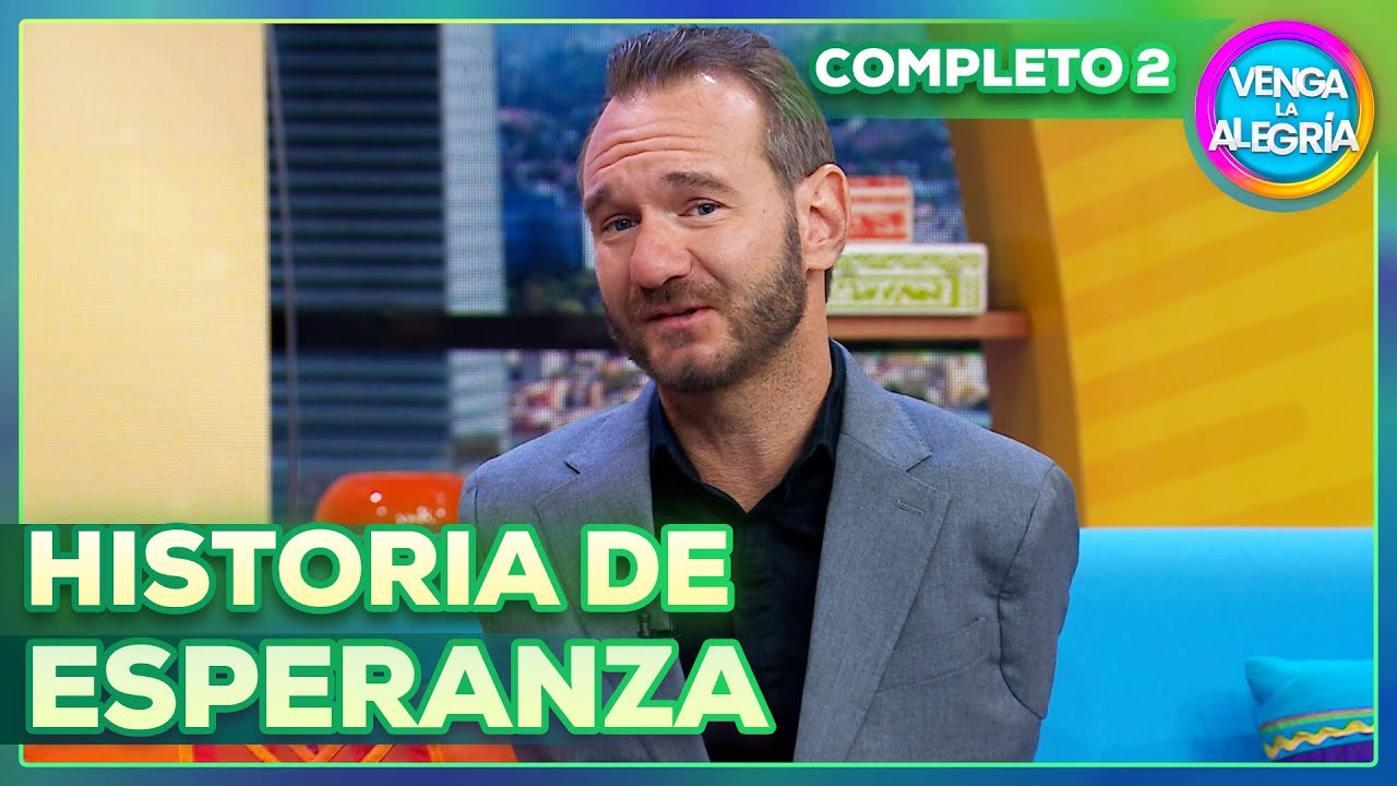 ¡Nick transformó la adversidad en un mensaje de esperanza y la comparte! 🥹✨ | Venga la Alegría