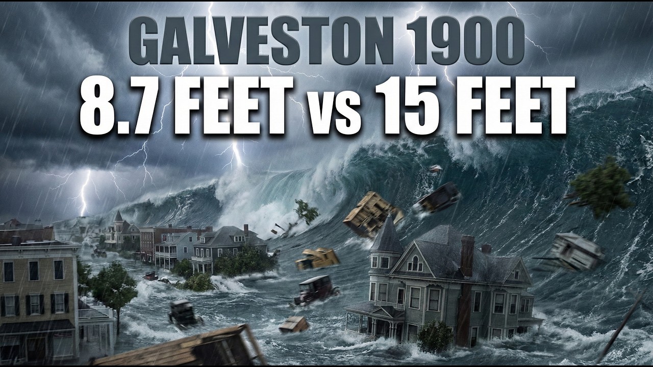 Galveston 1900: Wall Street of the Southwest—Gone in 6 Hours (AI Reconstruction)