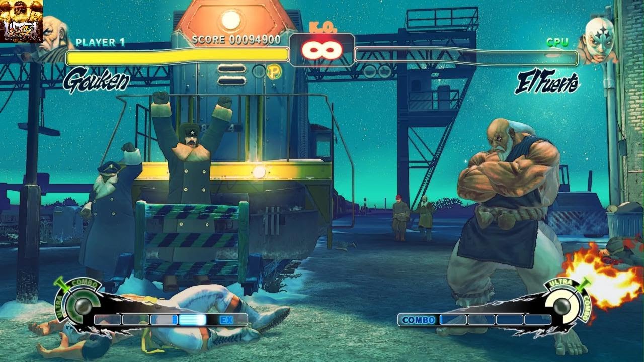 Ultra Street Fighter 4: Arcade Mode за Gouken