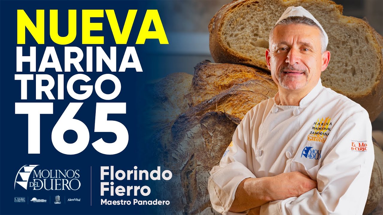 Hogaza y barras con la harina de trigo T 65 Molino de piedra ‼️ Receta de Florindo Fierro
