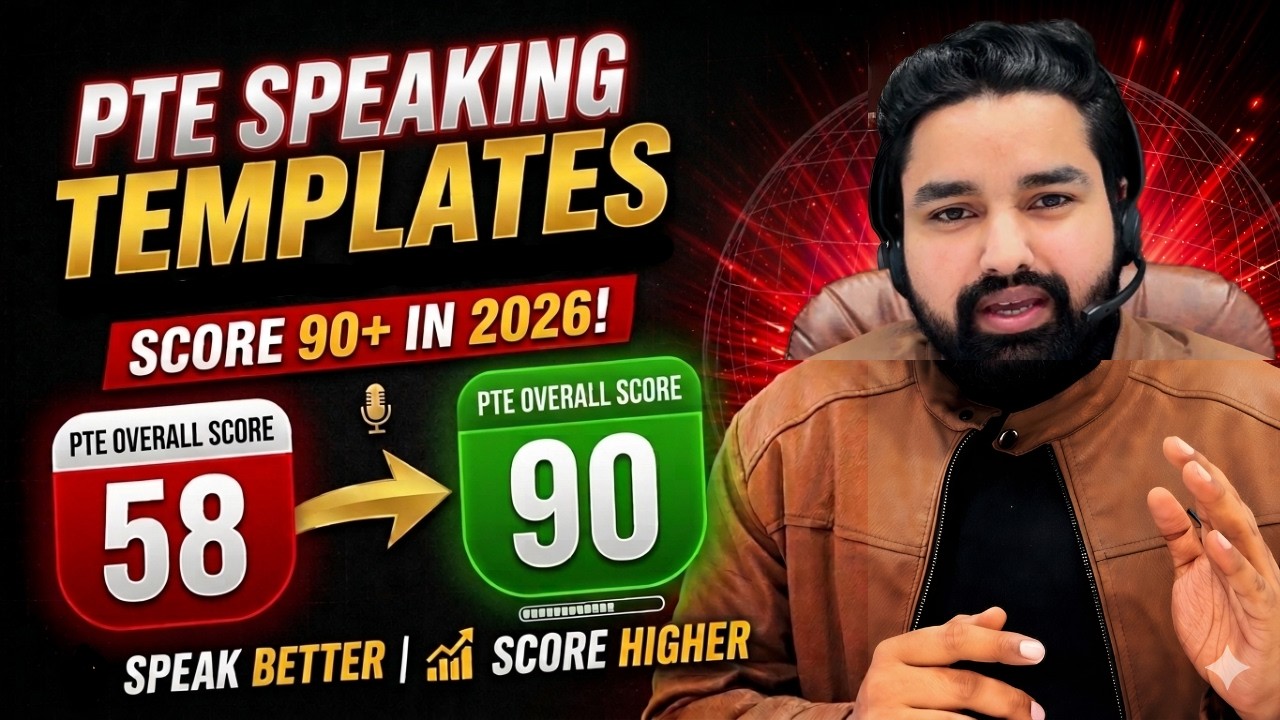 PTE Speaking Latest Templates 2026