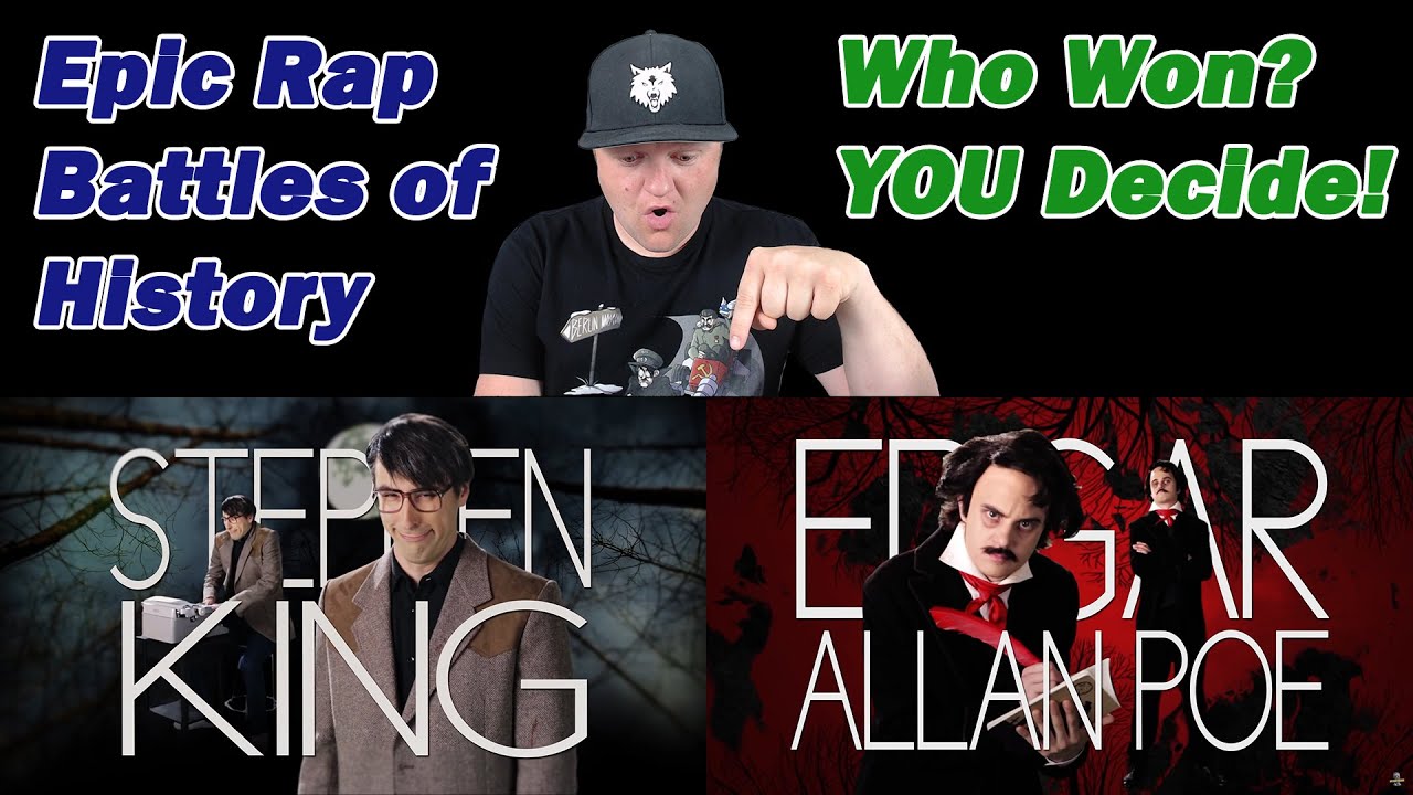 Stephen King vs Edgar Allan Poe | Epic Rap Battles of History | A History Teacher Reacts