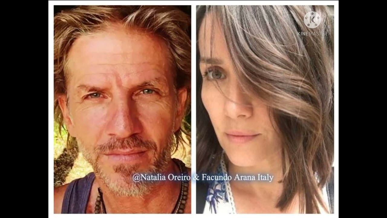 Facundo Arana and Natalia Oreiro 🌹 FRIENDS ❤️ Facu y Naty ❤️