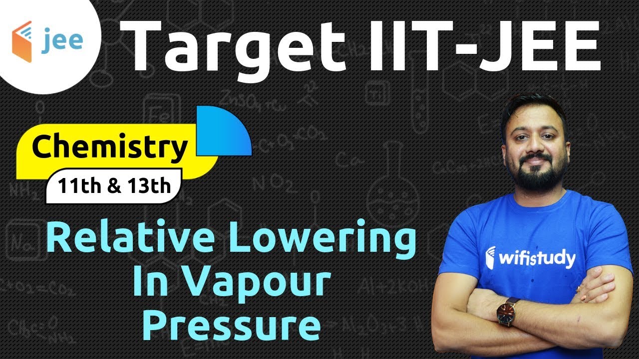 Relative Lowering In Vapour Pressure | Chemistry by DN Sir | JEE Main/ Advanced, NEET