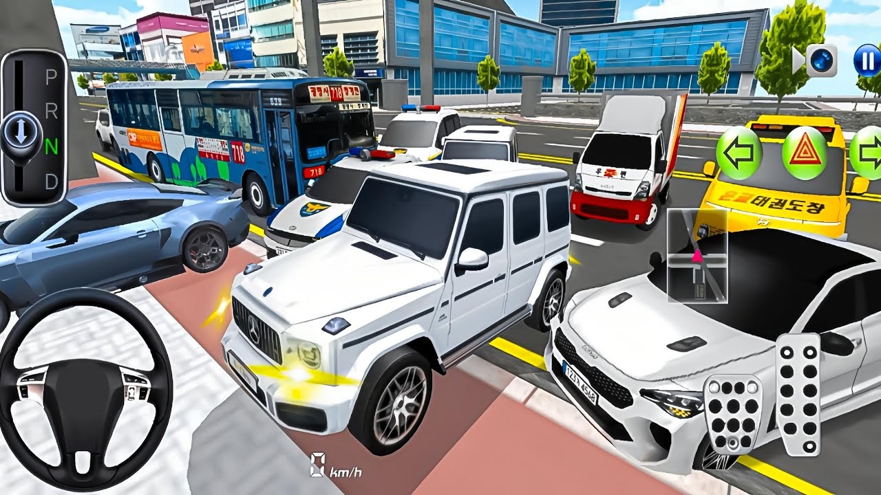 New G-Worgon & All Police officer Cars in Auto Repair Shop - 3D Driving Class - Android GamePlay