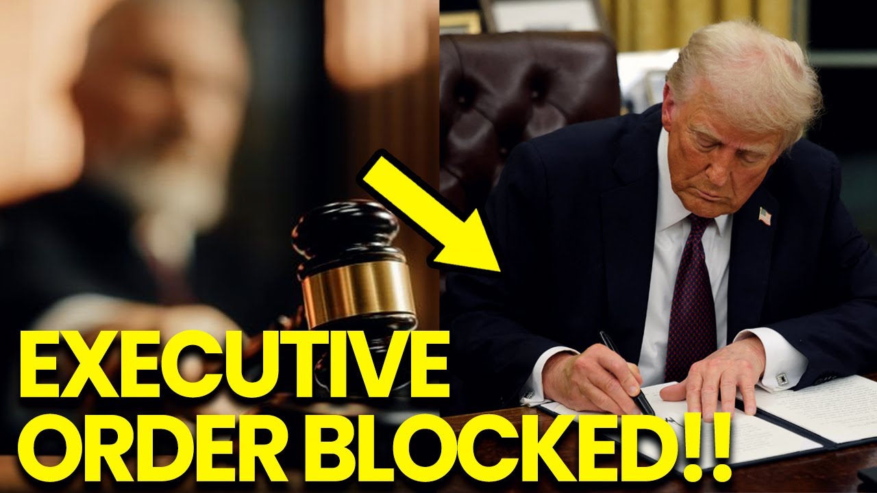 These 5 Executive ORDERS by Trump on HOLD By Courts!!