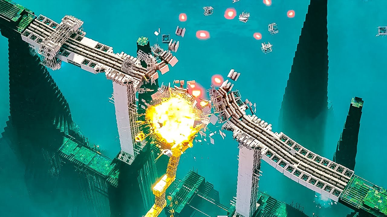 This game forced me to destroy bridges...