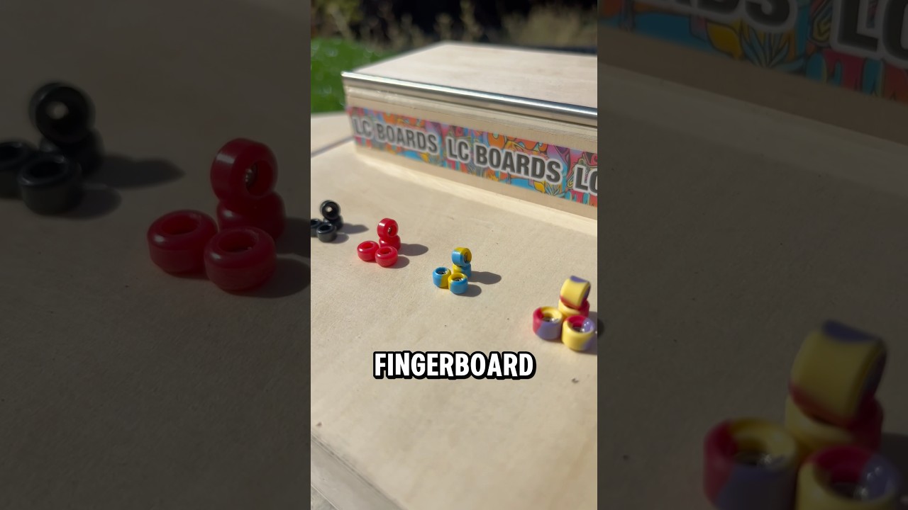 Колеса для фингерборда за $1 против $30 #lcboards #fingerboard #fingerboarding #skate #skating #s...