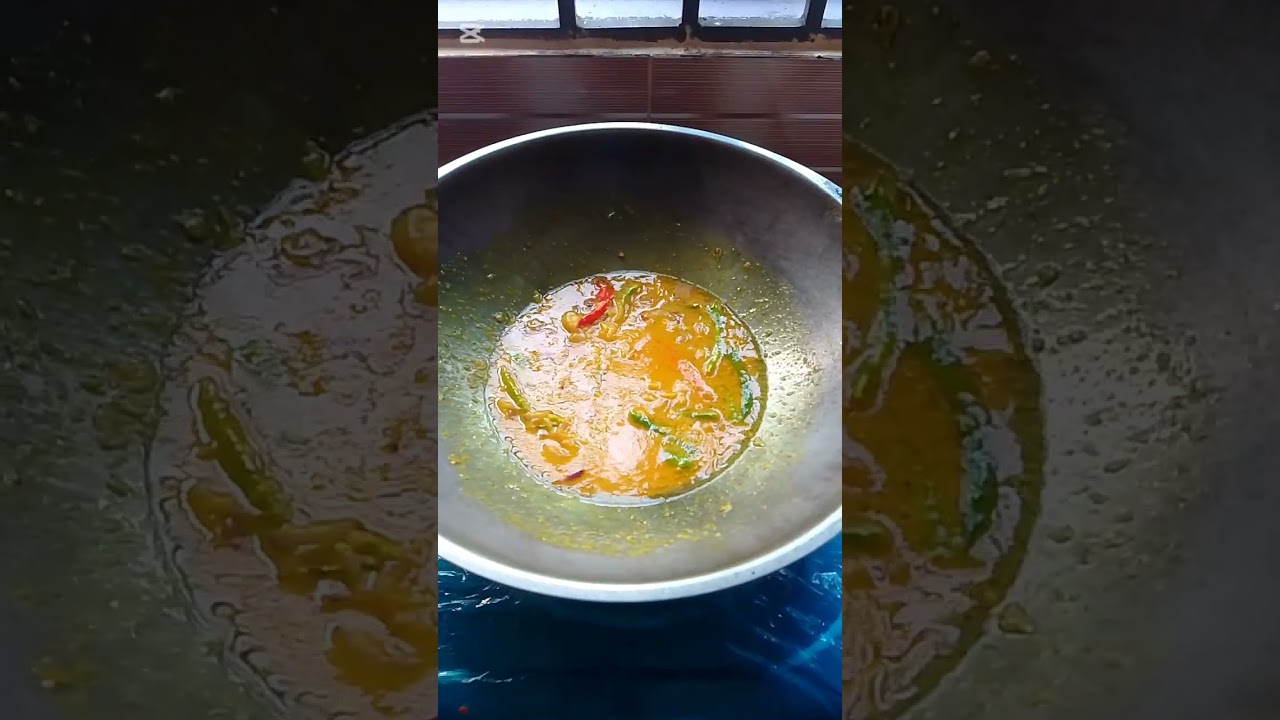 কচুর মুখি রান্না। #recipe #cooking #villagelife 