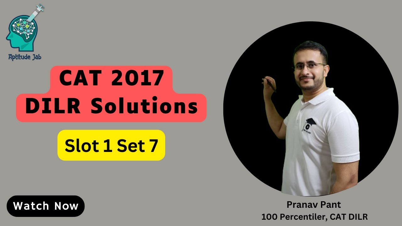 CAT 2017 DILR Solutions | Набор из 7 слотов 1 | Квадратные платформы 5*5 | Матричная головоломка ...