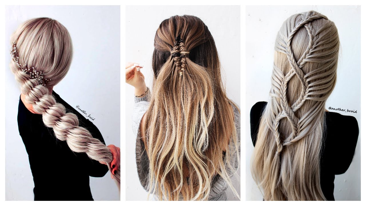6  HAIRSTYLES for short , medium and long hair by Another Braid