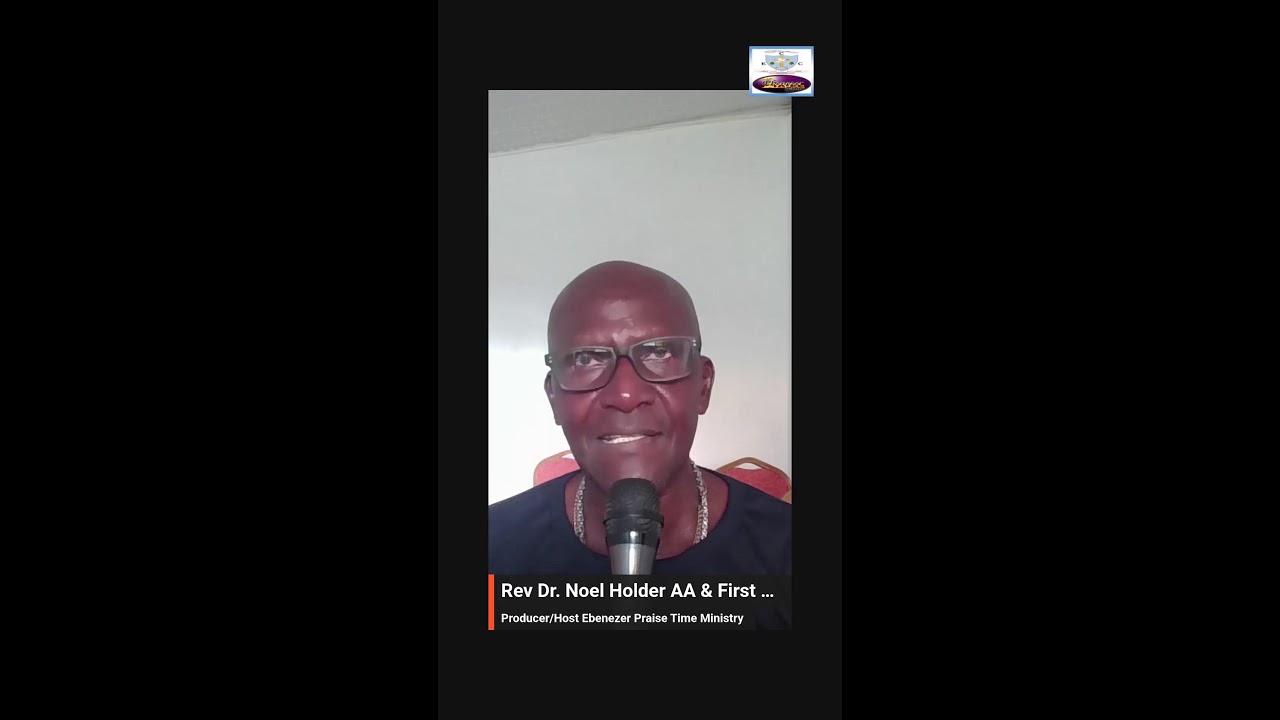 Saturday Morning Talks With Rev Dr Noel G Holder AA 📱