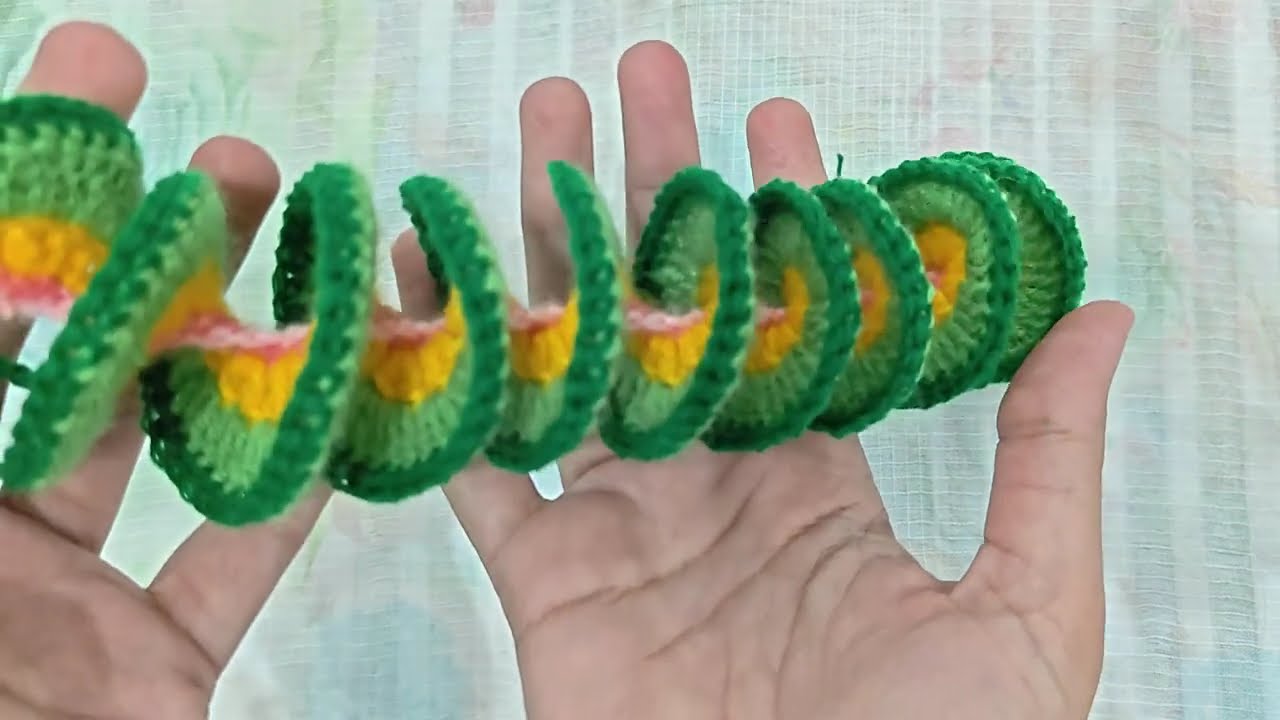 Colorful Crochet Wind Spinner | Simple DIY Home Decor