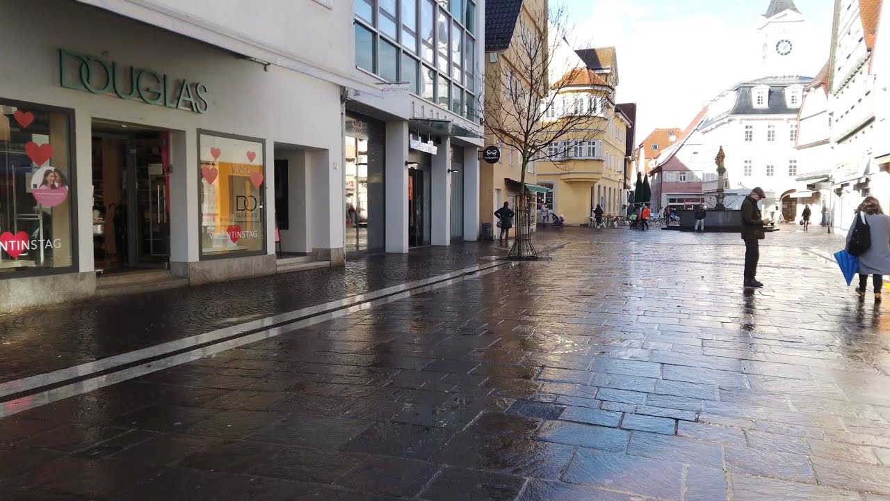 Aalen germany City Center walking Tour 4 k