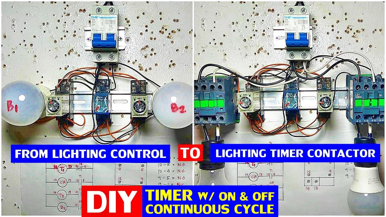 PAANO MAG INSTALL NG TIME ON DELAY SA CONTACTOR