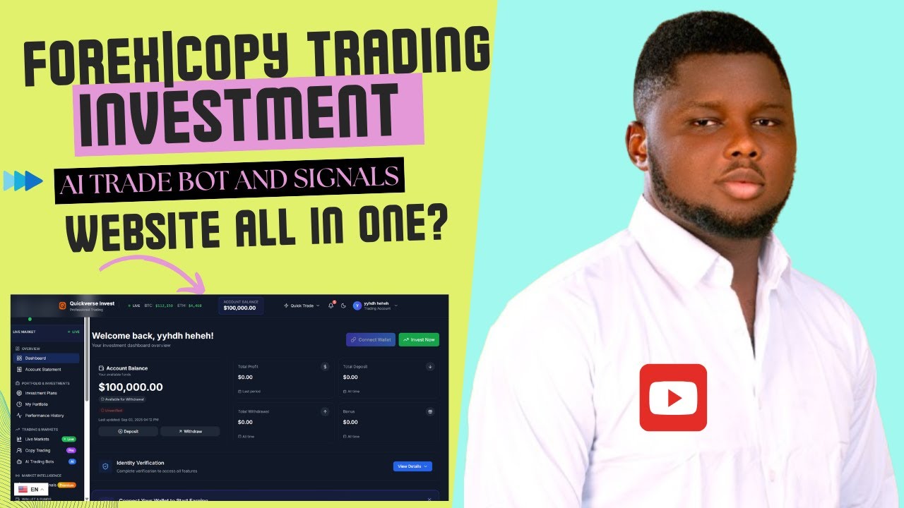 How to Build a Bitcoin Investment Broker Website | Copytrading AI Trading, Signals Live Trade Script