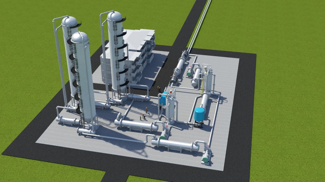 Chemical Engineering Plant Design Animation