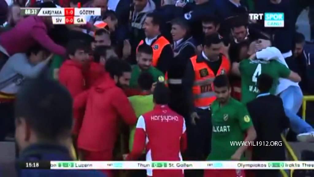 KARŞIYAKA 1-0 G&Ouml;ZTEPE 89' Engin Baytar