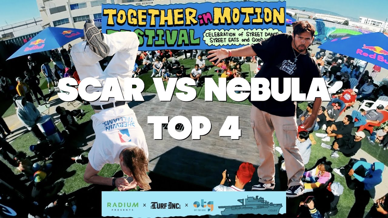 Scar vs Nebula | Top 4 | TURFinc Together in Motion Festival Dance Battle @RadiumPresents