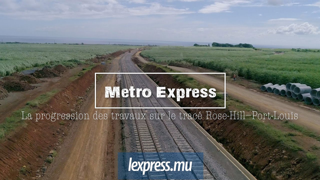 Metro express : Le paysage métamorphosé par des poutres horizontales