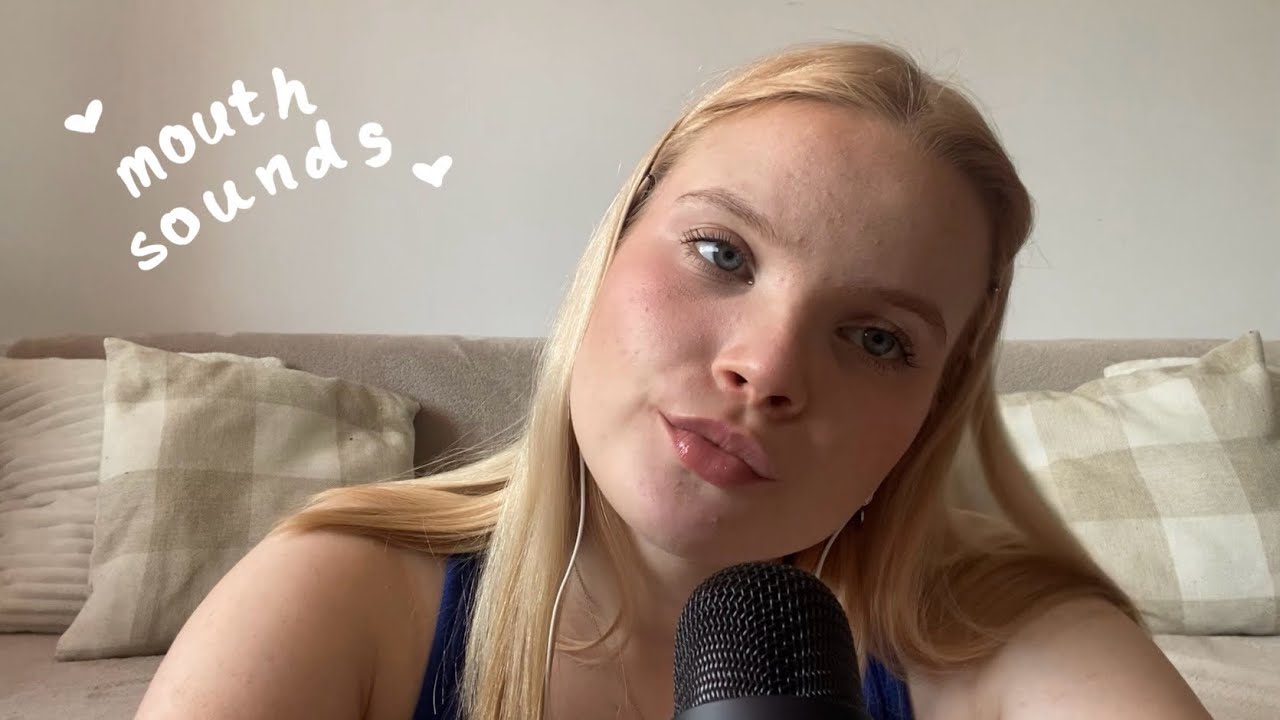 ASMR but it’s just mouth sounds (no talking, background asmr) 💙