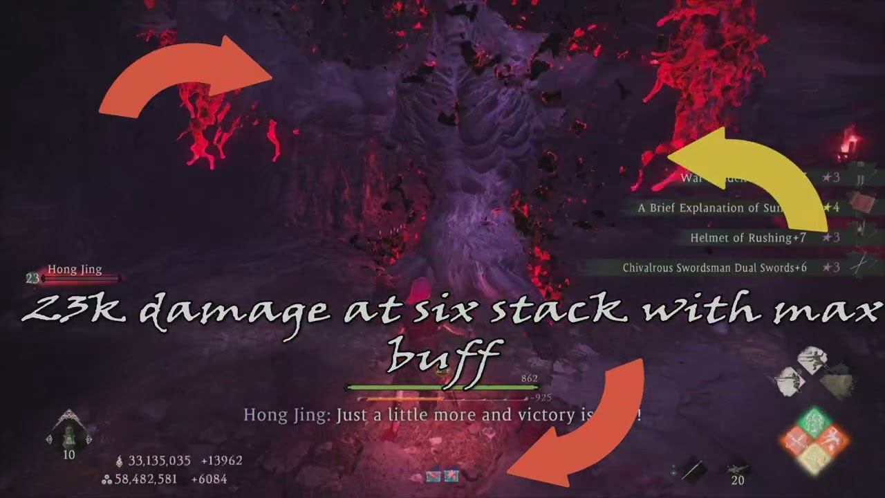 Wo Long White Emperor Poison build vs. Lingbao Poison build