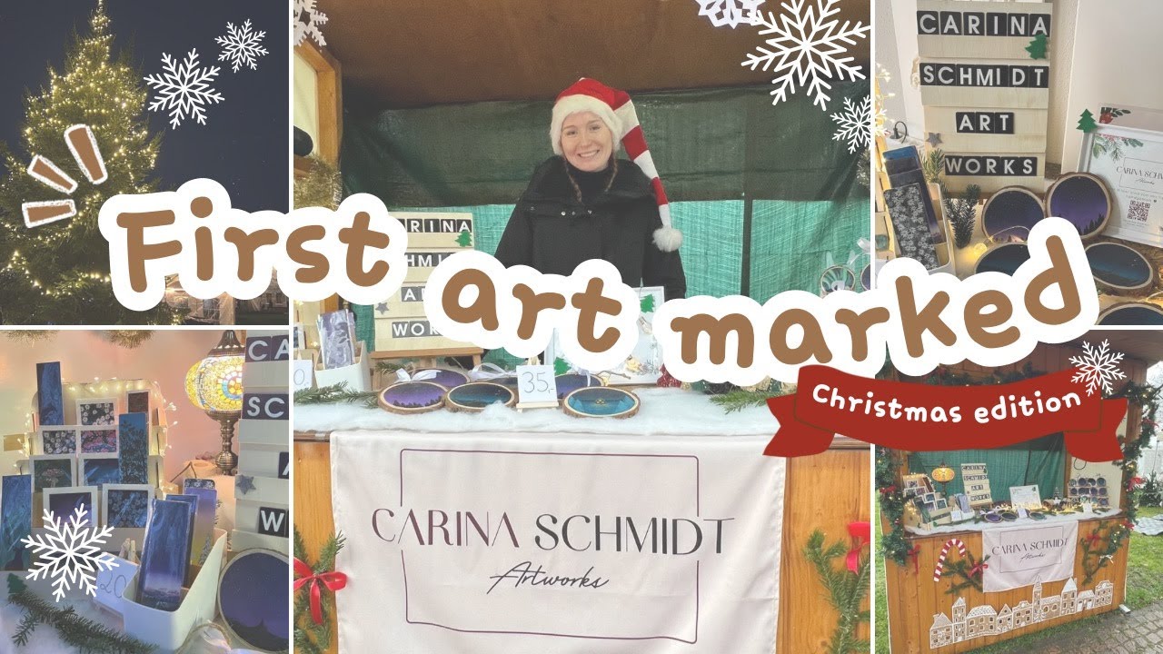 Erster Kunstmarkt 🎨 | meine Erfahrungen | small business